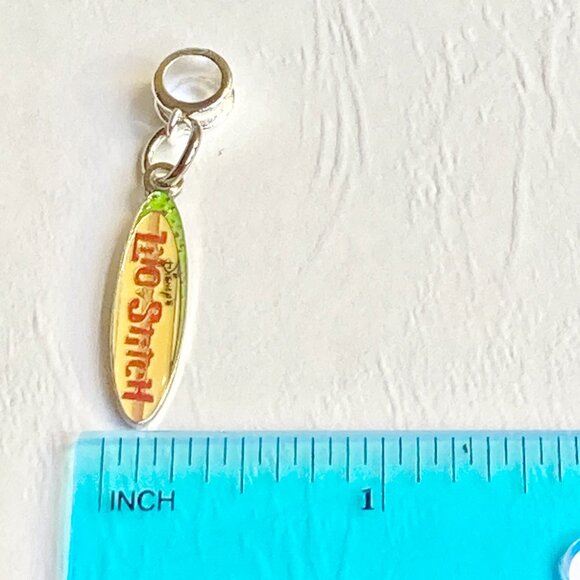 Disney Lilo & Stitch European Slider Bead Charm Surfboard Aulani Hawaii Ohana - Picture 7 of 8